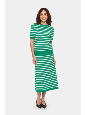 SAINT TROPEZ Sweter w kolorze zielonym rozmiar: XL