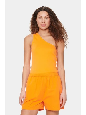 SAINT TROPEZ Top "Asta" w kolorze pomarańczowym rozmiar: M