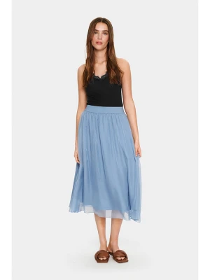 SAINT TROPEZ Top "Maya" w kolorze czarnym rozmiar: M