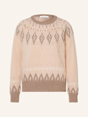 Sainte Mer Sweter Z Wełną Merynosową beige
