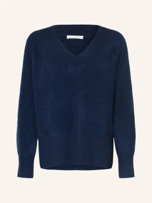 Sainte Mer Sweter Z Wełną Merynosową blau GRANATOWY