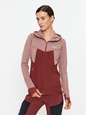 Salewa Bluza Puez Hybrid Pl 27389 Bordowy Regular Fit
