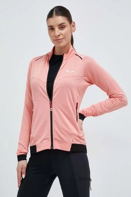 Salewa bluza sportowa Pedroc PL 2 kolor różowy gładka