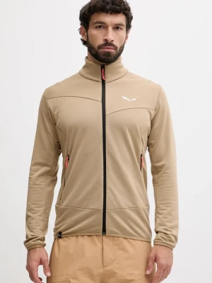 Salewa bluza sportowa Puez Altavia męska kolor beżowy gładka 00.0000029138