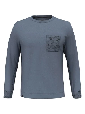 Salewa Bluza w kolorze niebieskim rozmiar: L