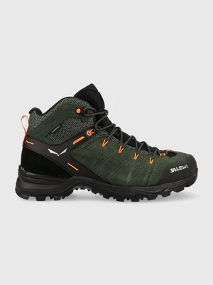 Salewa buty Alp Mate Mid męskie kolor zielony ocieplone 00-0000061384