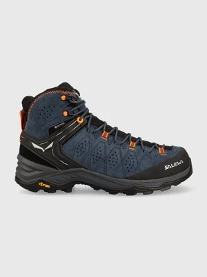 Salewa buty Alp Trainer 2 Mid GTX męskie kolor granatowy ocieplone 00-0000061382