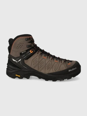 Salewa buty MS ALP TRAINER 2 MID GTX męskie kolor zielony ocieplone 00-0000061382