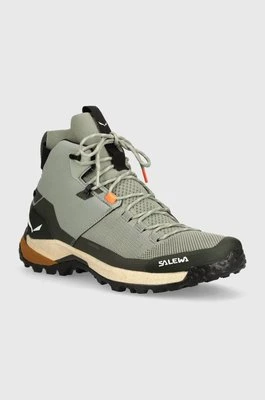 Salewa buty Puez Knit Mid Powertex męskie kolor zielony 00-0000061434