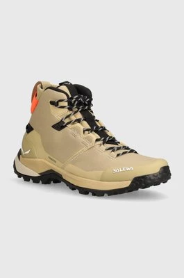 Salewa buty Puez Mid Powertex męskie kolor beżowy 00-0000061438