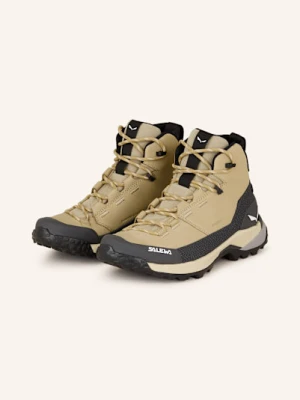 Salewa Buty Turystyczne Puez Leather Mid Ptx beige