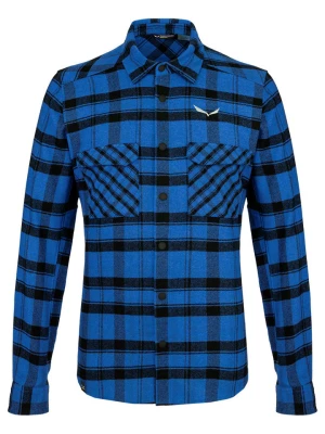 Salewa Koszula funkcyjna "Puez" w kolorze niebieskim rozmiar: 54