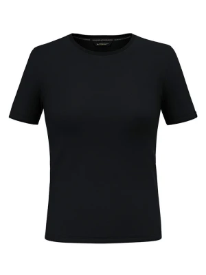 Salewa Koszulka funkcyjna "Fanes Pure" w kolorze czarnym rozmiar: 40