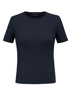 Salewa Koszulka funkcyjna "Fanes Pure" w kolorze granatowym rozmiar: 34
