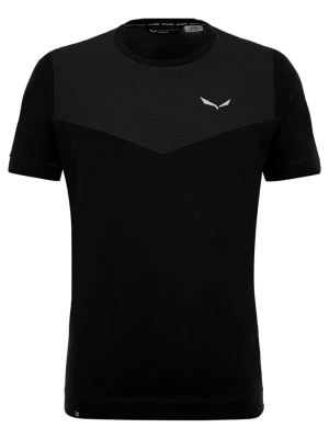 Salewa Koszulka funkcyjna "Lavaredo" w kolorze czarnym rozmiar: 46