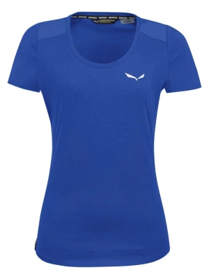 Salewa Koszulka funkcyjna "Lavaredo" w kolorze niebieskim rozmiar: 34