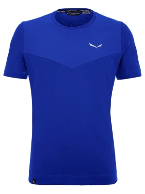 Salewa Koszulka funkcyjna "Lavaredo" w kolorze niebieskim rozmiar: 46