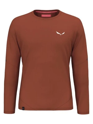 Salewa Koszulka funkcyjna "Pedroc Dry" w kolorze jasnobrązowym rozmiar: XXL