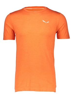 Salewa Koszulka funkcyjna "Pedroc" w kolorze pomarańczowym rozmiar: 50