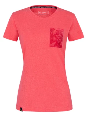 Salewa Koszulka funkcyjna "Puez" w kolorze różowym rozmiar: 34