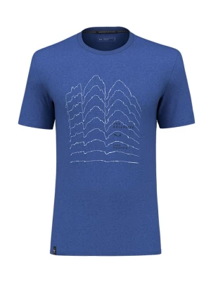 Salewa Koszulka funkcyjna "Pure" w kolorze niebieskim rozmiar: 50