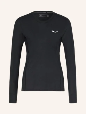 Salewa Koszulka Z Długim Rękawem Puez Dry'ton schwarz