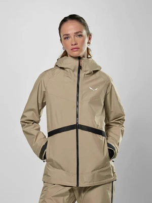 Salewa Kurtka funkcyjna "Puez PTX" w kolorze beżowym rozmiar: 40