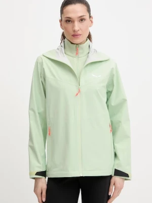 Salewa kurtka sportowa damska PUEZ AQUA 4 PTX zielony