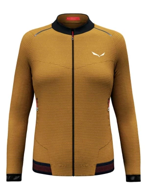 Salewa Kurtka polarowa "Pedroc PL 2" w kolorze jasnobrązowym rozmiar: 42