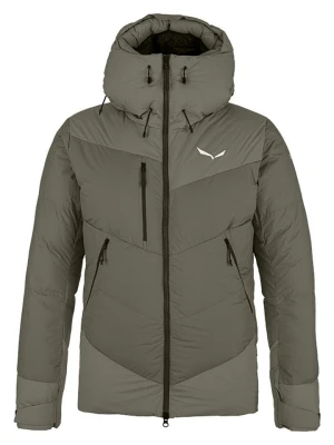 Salewa Kurtka puchowa "Ortles Heavy 2" w kolorze khaki rozmiar: L