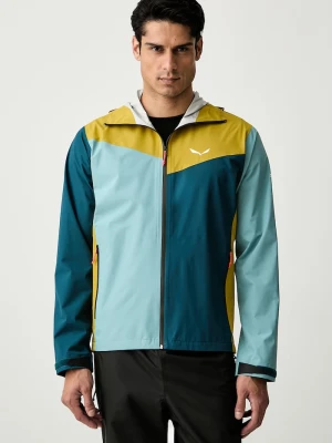 Salewa kurtka trekkingowa męska Puez 2.5L PTX turkusowy