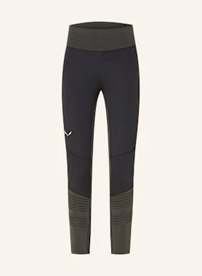 Salewa Legginsy Pedroc Dry'ton Responsive schwarz