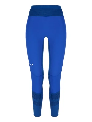 Salewa Legginsy sportowe w kolorze niebieskim rozmiar: M/L