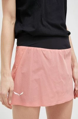 Salewa spódnica PEDROC 2 kolor różowy mini prosta 00-0000028605
