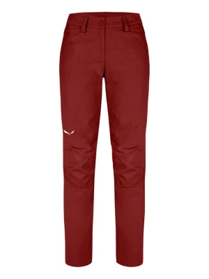Salewa Spodnie funkcyjne "Fanes" w kolorze czerwonym rozmiar: 34