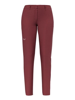 Salewa Spodnie funkcyjne "Lavaredo" w kolorze czerwonym rozmiar: 38