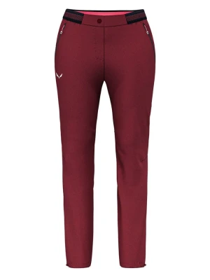 Salewa Spodnie funkcyjne "Pedroc 2" w kolorze czerwonym rozmiar: 42