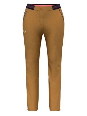 Salewa Spodnie funkcyjne "Pedroc 2" w kolorze jasnobrązowym rozmiar: 40