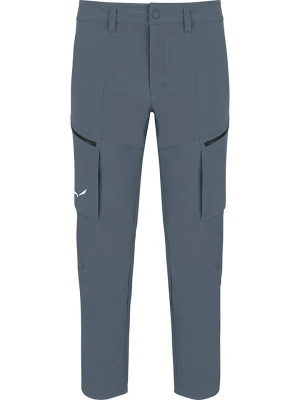 Salewa Spodnie funkcyjne - Regular fit - w kolorze niebieskim rozmiar: L