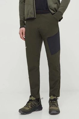 Salewa spodnie outdoorowe Pedroc 2 kolor zielony 00-0000028597