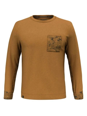 Salewa Sweter "Lavaredo" w kolorze jasnobrązowym rozmiar: L