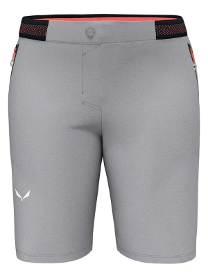 Salewa Szorty funkcyjne "Pedroc Durastretch" w kolorze szarym rozmiar: 34