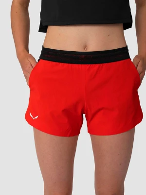 Salewa Szorty funkcyjne w kolorze czarno-czerwonym rozmiar: 34