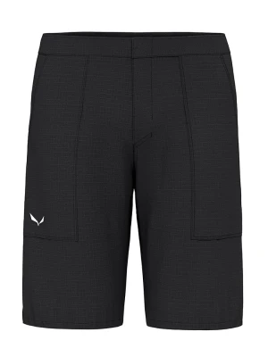 Salewa Szorty funkcyjne w kolorze czarnym rozmiar: L