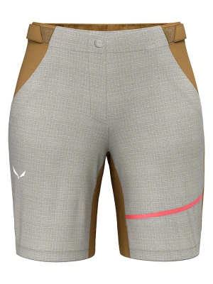 Salewa Szorty kolarskie "Vento Hemp/Durastretch" w kolorze szaro-jasnobrązowym rozmiar: 40