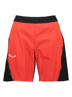 Salewa Szorty sportowe w kolorze czerwono-czarnym rozmiar: XL