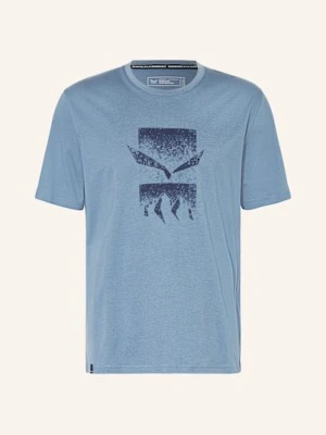 Salewa T-Shirt Eagle 3 Cime blau