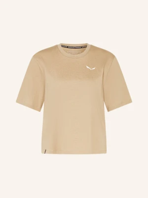 Salewa T-Shirt Eagle Sunset beige