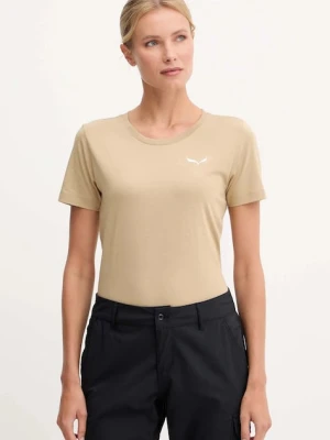 Salewa t-shirt Eagle Vocab damski kolor zielony 00.0000029199
