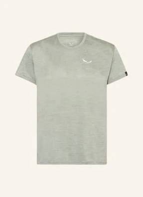 Salewa T-Shirt Puez Melange Dry'ton grau